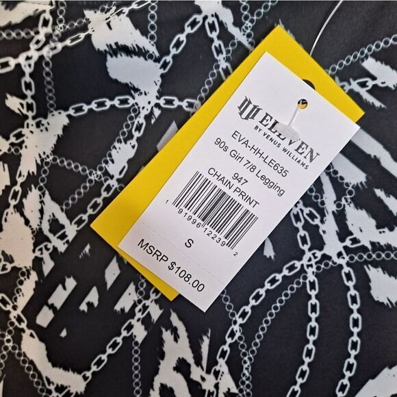 EleVen by Venus Williams Women's 90s Girl 7/8 Legging Various Sizes Tulip Waist - Picture 6 of 8